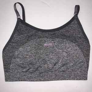 Gymshark grey/pink sports bra. Size small.